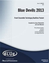 Blue Devils 2013 Front Ensemble Technique Marching Band sheet music cover